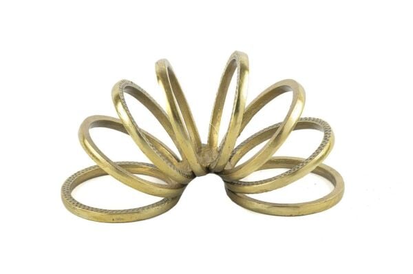 Mikasa Moor Gold Yatay Halka Dekor Obje 28x11x15cm