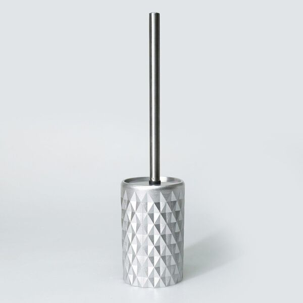 Selim Dekor Glowing Banyo Seti Gümüş