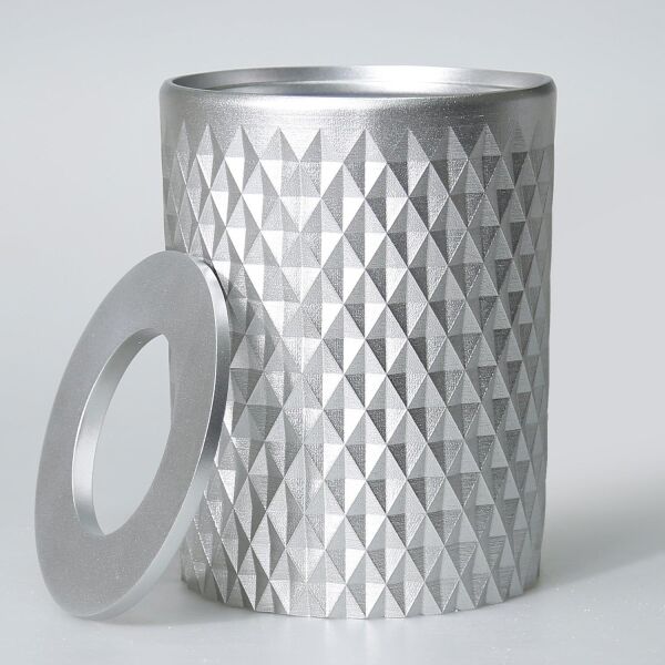 Selim Dekor Glowing Banyo Seti Gümüş