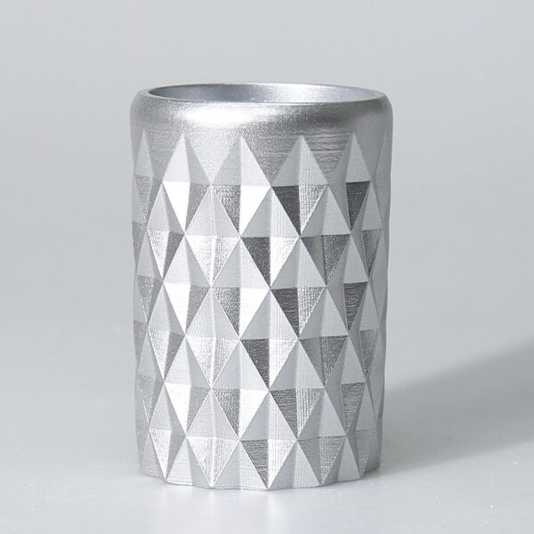 Selim Dekor Glowing Banyo Seti Gümüş