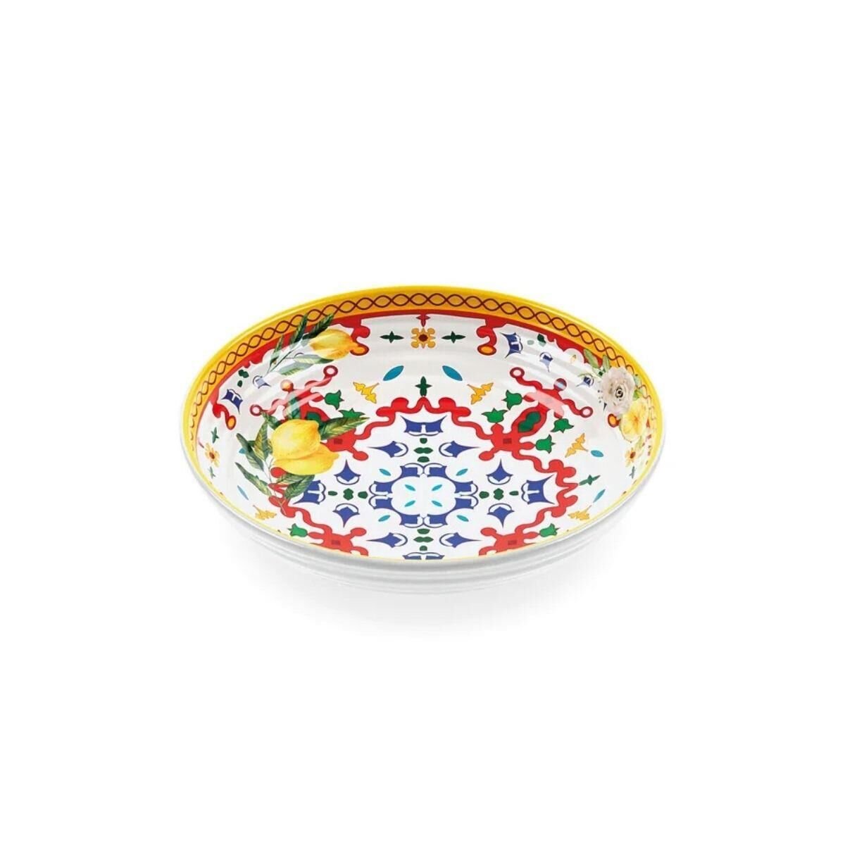 Guzzini Flower Lemon Çorba Kasesi 21,5 cm x 5,3 cm