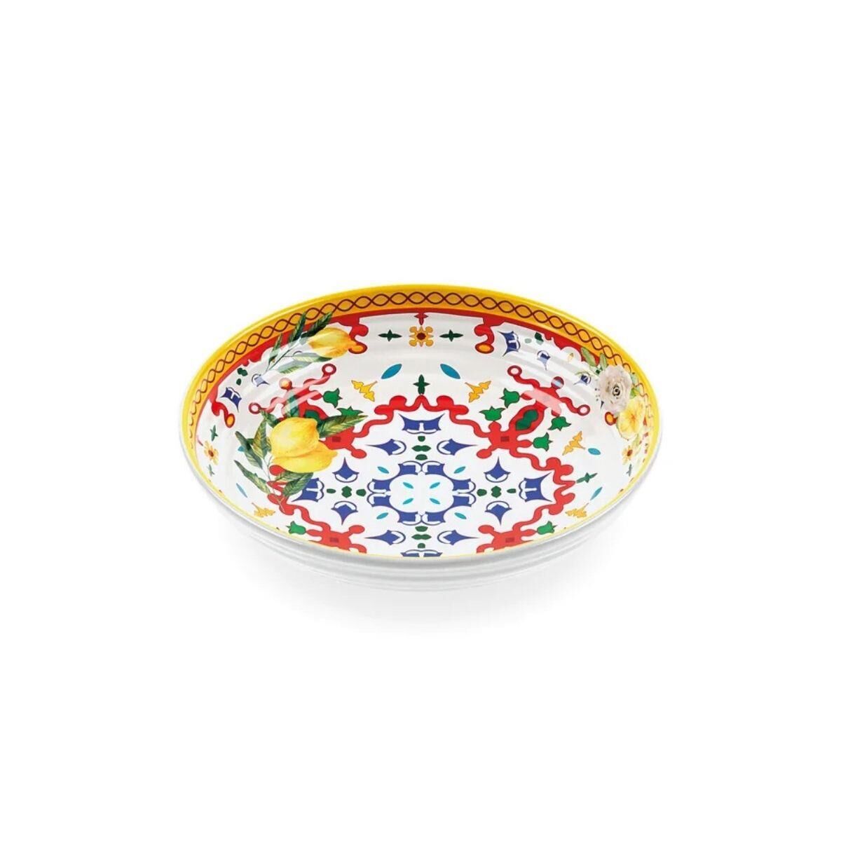 Guzzini Flower Lemon Çorba Kasesi 21,5 cm x 5,3 cm