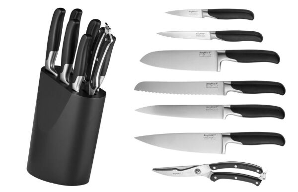 Berghoff Essentials 8 Parça Bloklu Bıçak Seti
