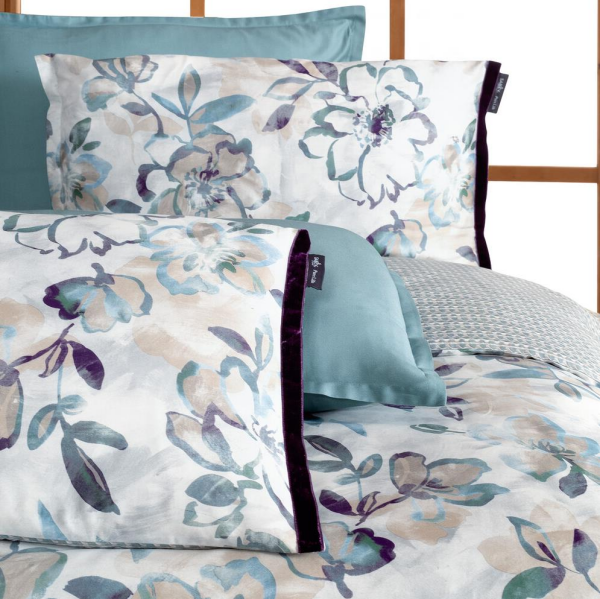 Sarev Ulıana Saten Nevresim Takımı Çift kişilik 4 Yastık Dk Yeşil