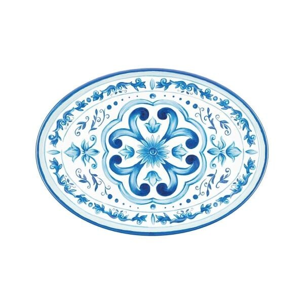 Guzzini Blues Kayık Tabak 50 cm x 36 cm x 3 cm