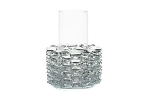 Mikasa Moor Glass Stone Cam Mumluk 20x20x26 cm