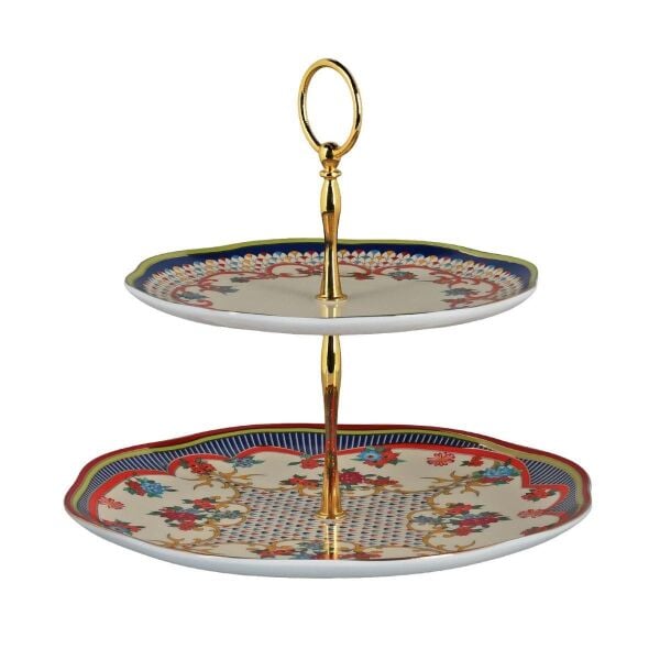 Lucky Art Fiora 2 Katlı Kek Standı