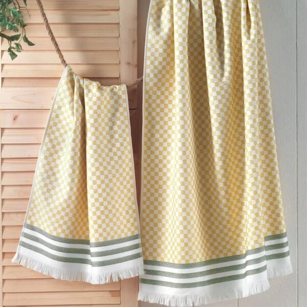 Sarev Eddie 50x90 cm Havlu-Sarı