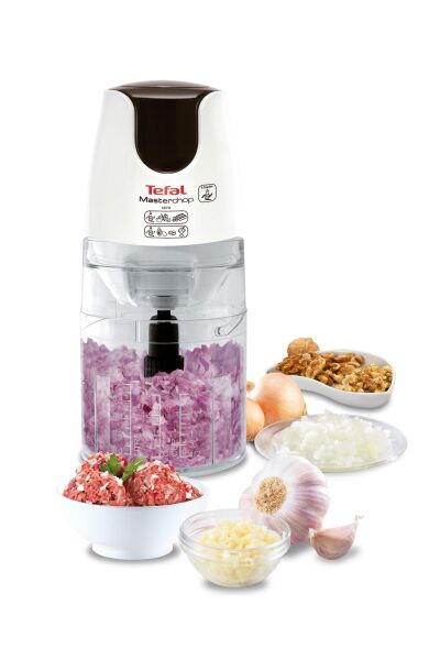 Tefal MasterChop 500 W 4 Bıçaklı Doğrayıcı XL Beyaz 1500637070 MB450B30
