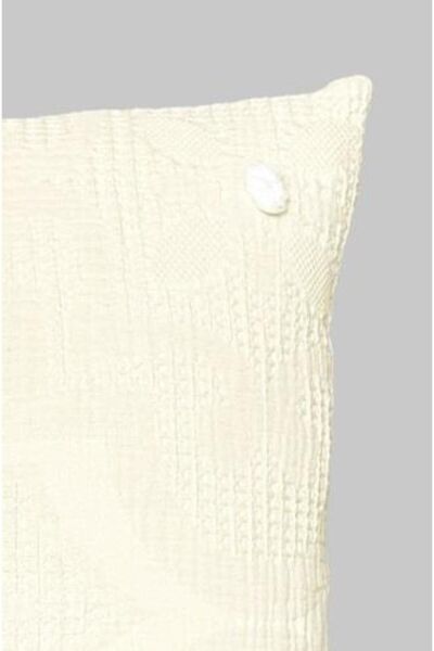 Sarev Lunara Kırlent 45x45 Ekru