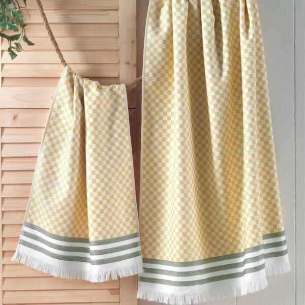 Sarev Eddie 80x160 cm Havlu-Sarı