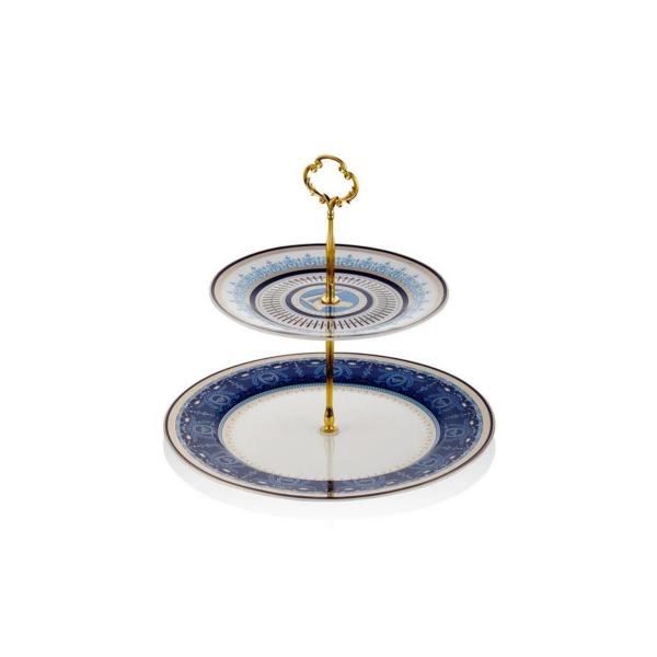 Joy Carmen Banube 2 Katlı Kek Standı 27cm/19cm