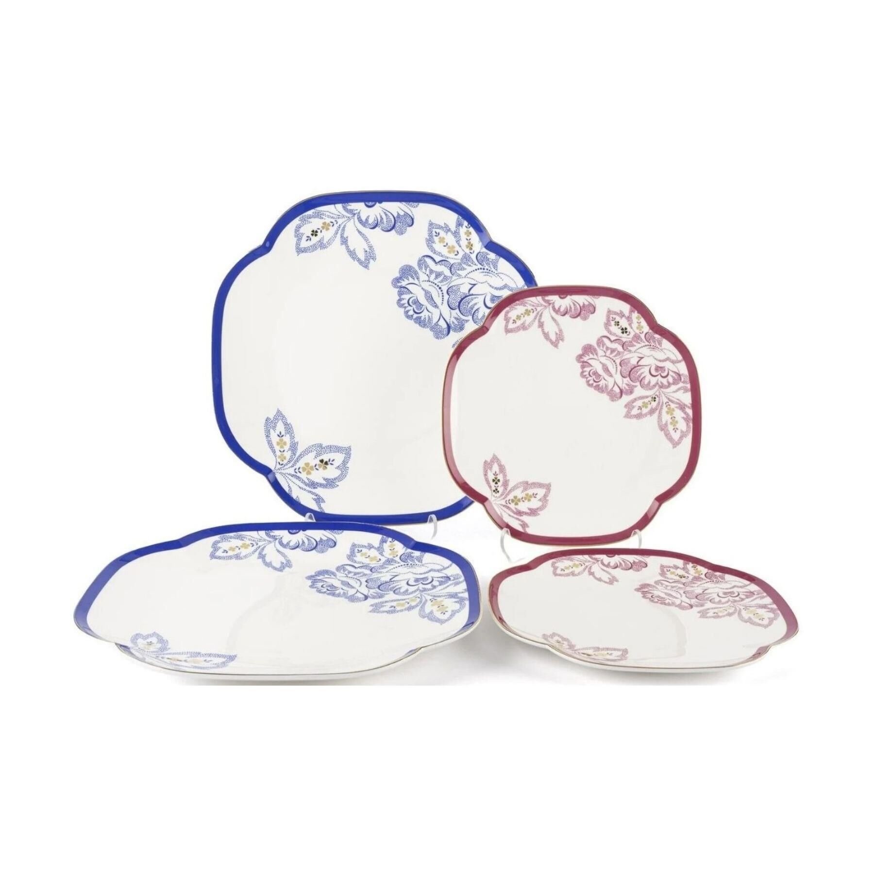 Mikasa Moor Eloria 4 Prç 2li Pasta 19cm ve Servis Tabağı 25cm Seti