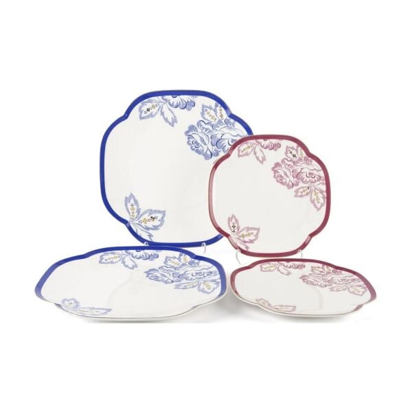 Mikasa Moor Eloria 4 Prç 2li Pasta 19cm ve Servis Tabağı 25cm Seti