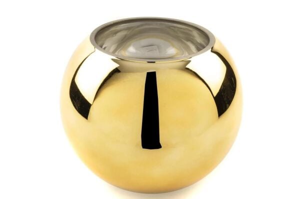 Mikasa Moor Gold Yuvarlak Cam Vazo 20 cm