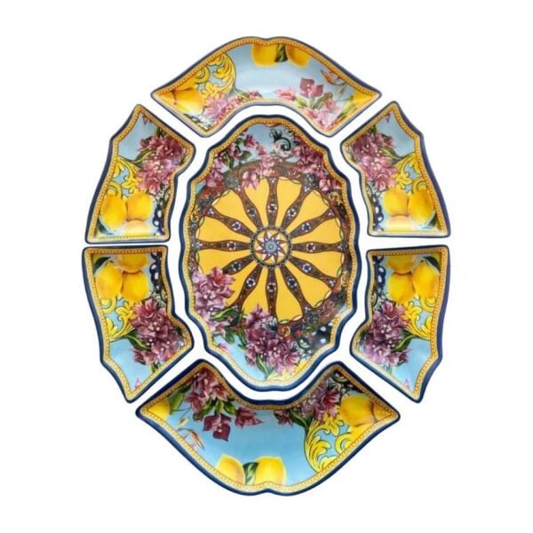 Lucky Art Solaıre Melamin 7 Parça Meze Seti