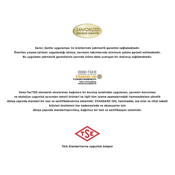 Sarev Defne Saten Nevresim Takımı Çift Kişilik- Oranj