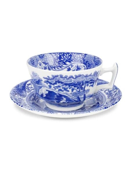 Spode Blue Italian Çay Fincan+Tabağı
