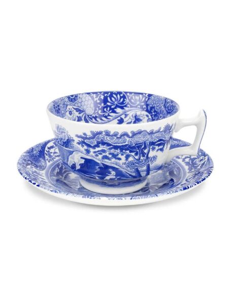 Spode Blue Italian Çay Fincan+Tabağı