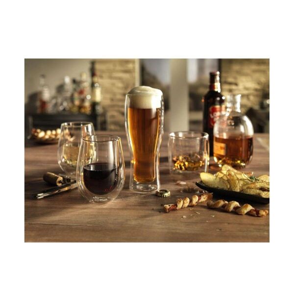 Zwilling 395002140 Çift Camlı 2'li Bira Bardağı seti