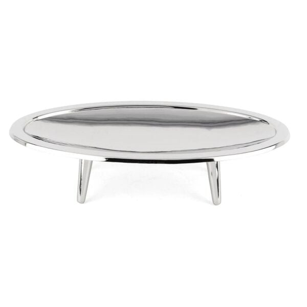 Mikasa Moor Gümüş Nikel Ayaklı Sunumluk 41x23x10cm