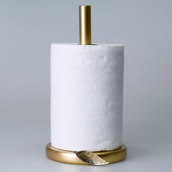 Selim Dekor Leaf Kağıt Havluluk Altın