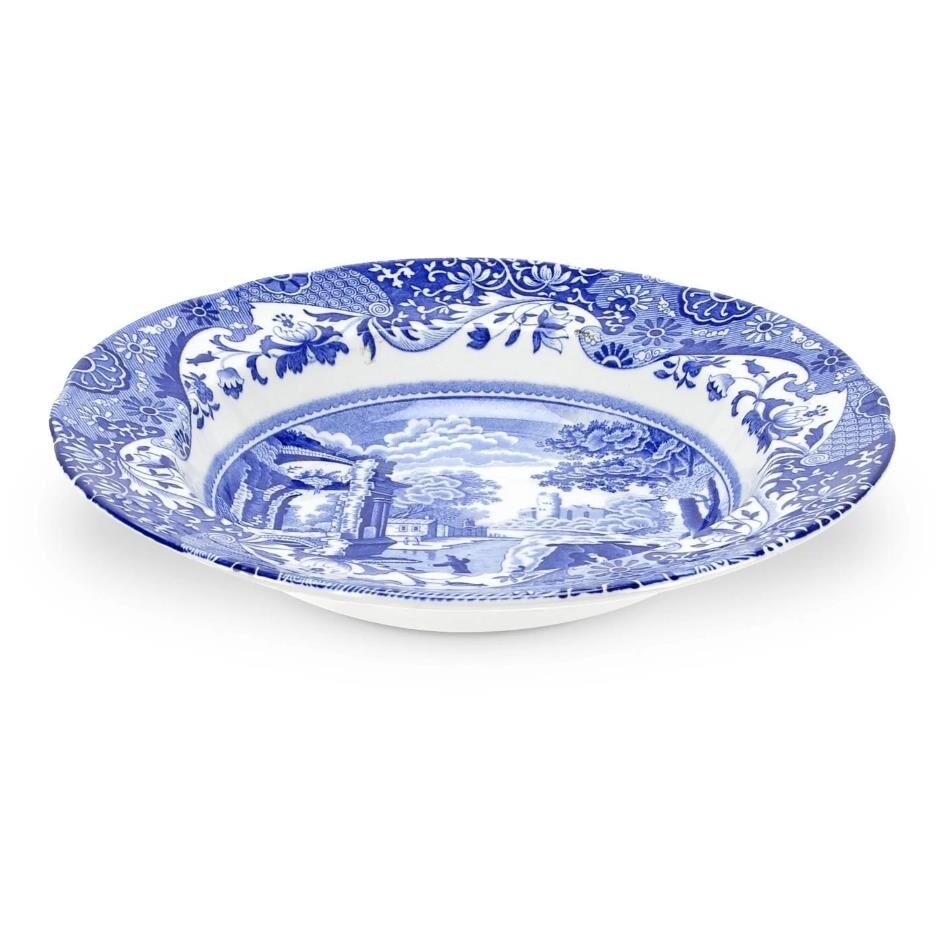 Spode Blue Italian 23 cm Çorba Tabağı