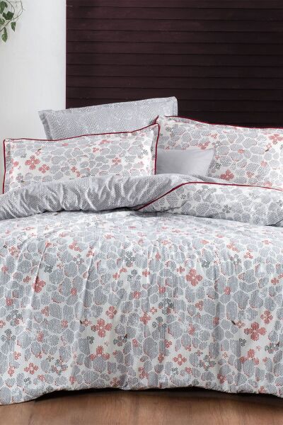 Sarev Karniyo Fancy Poplin Nevresim Takımı Tek Kişilik