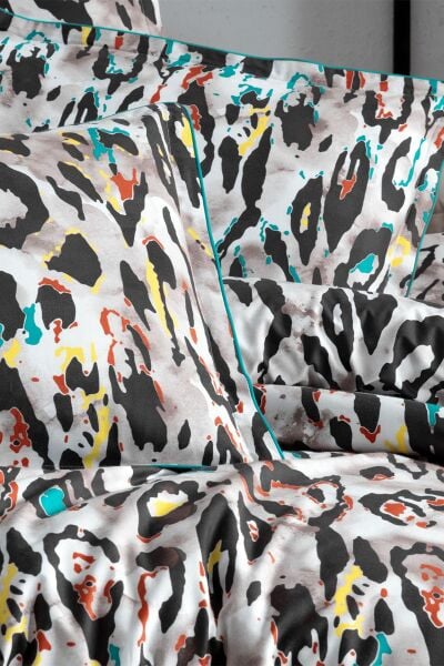 Sarev Felida Fancy Poplin Nevresim Takımı Çift Kişilik