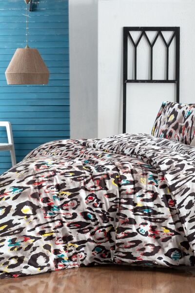 Sarev Felida Fancy Poplin Nevresim Takımı Çift Kişilik