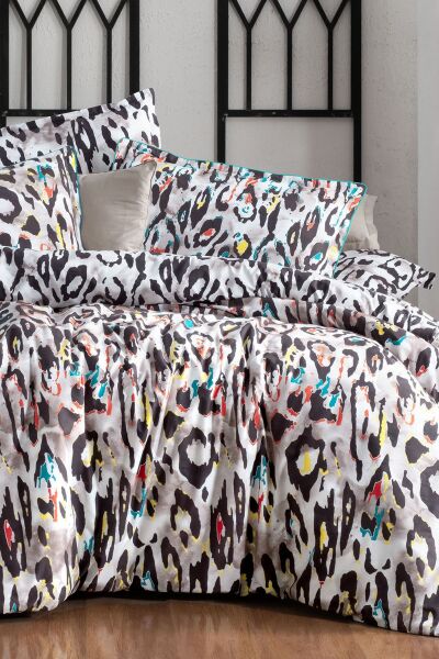 Sarev Felida Fancy Poplin Nevresim Takımı Çift Kişilik