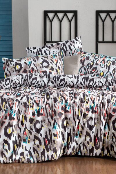 Sarev Felida Fancy Poplin Nevresim Takımı Çift Kişilik