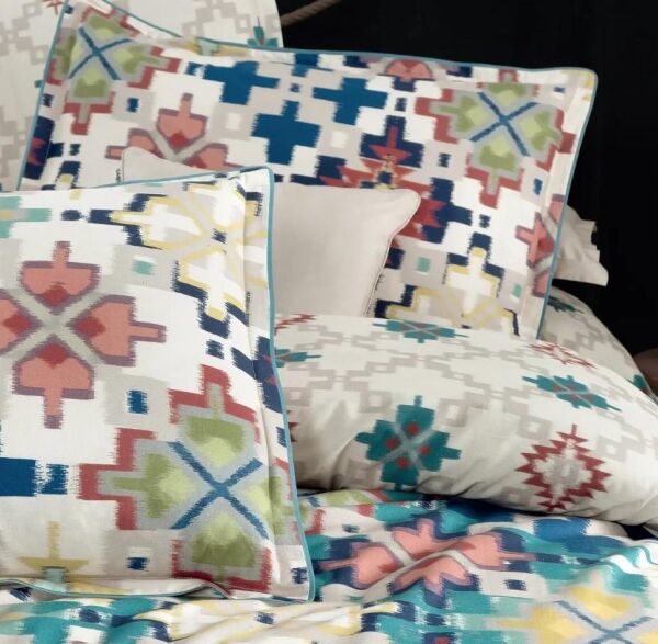 Sarev Cardinal Fancy Poplin Nevresim Takımı Çift Kişilik