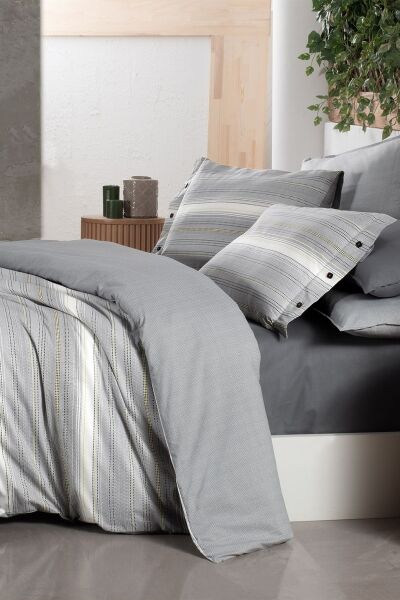 Sarev Greta Fancy Poplin Nevresim Takımı Tek Kişilik