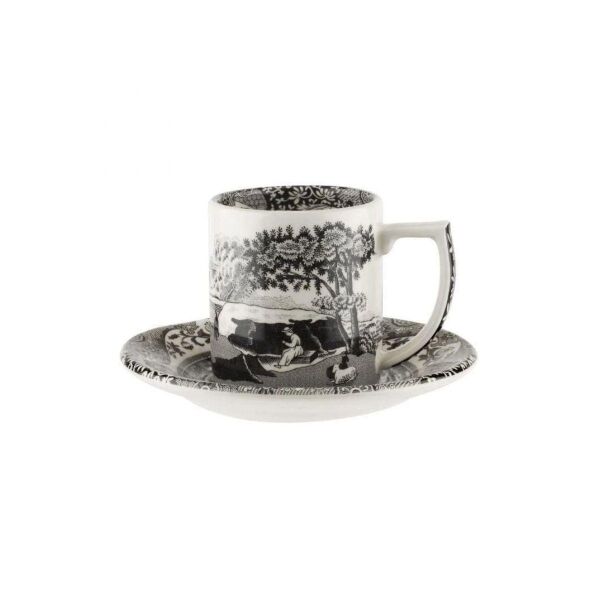 Spode Black Italian Espresso Fincanı