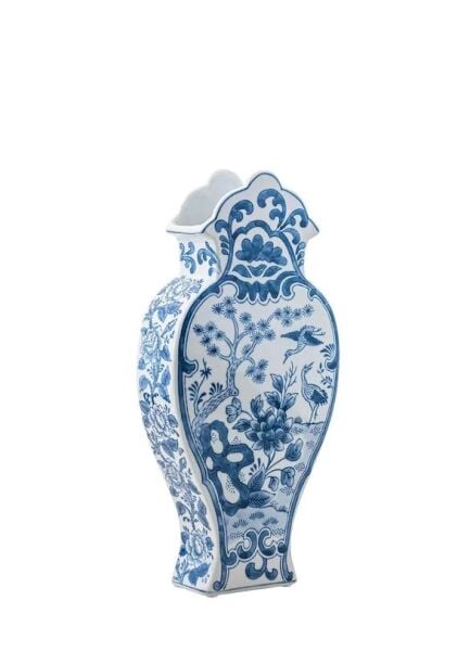 The Mia Dekoratif Küp Vazo 17x6x36 cm