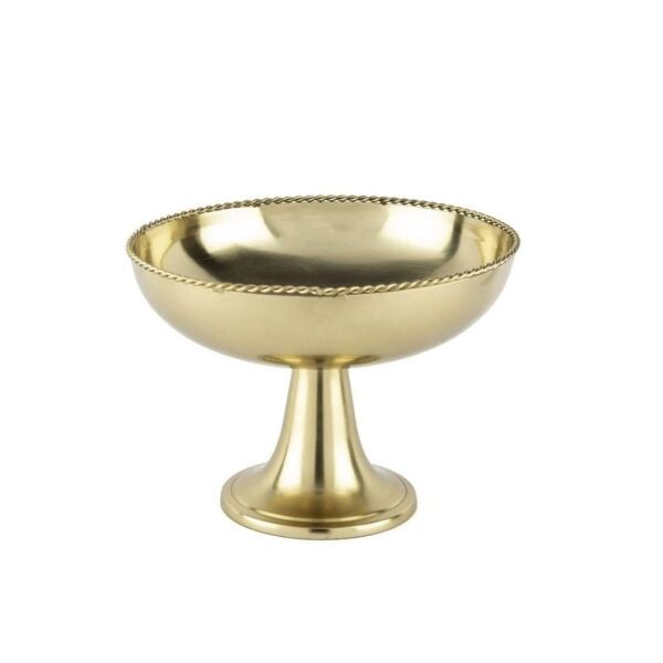 Mikasa Moor Gold Ayaklı Servis Kasesi 21x16cm