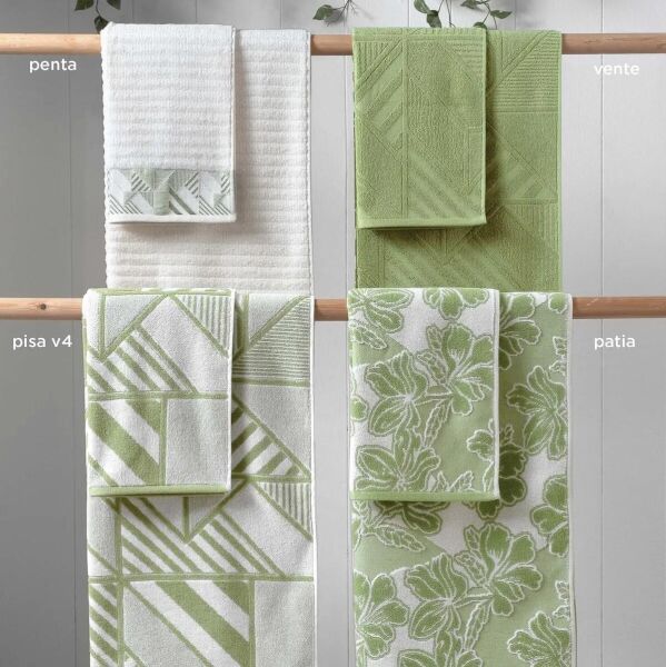Sarev Pisa 80x150 cm cm Havlu-Yeşil