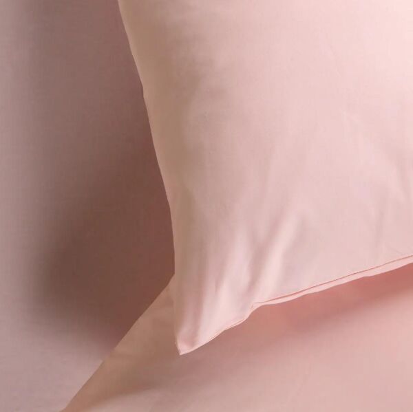 Sarev Fitted Çarşaf Ranforce Pembe Tek Kişilik