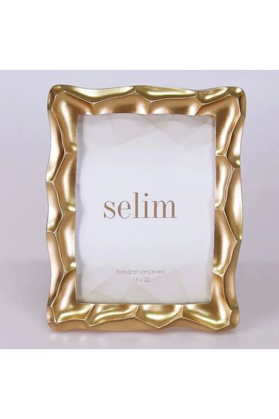 Selim Dekor Telles 15x20 Çerçeve Altın