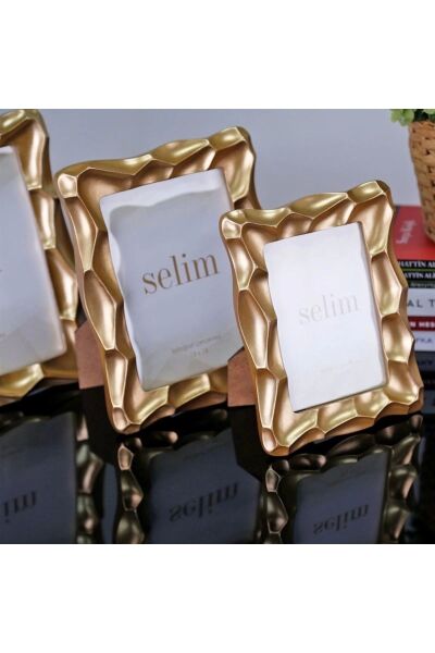 Selim Dekor Telles 15x20 Çerçeve Altın