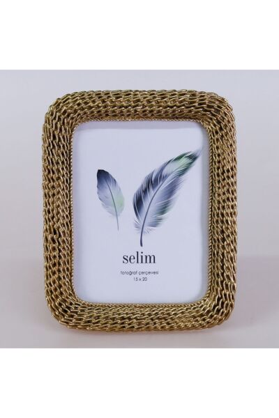 Selim Dekor Chain 15x20 Çerçeve Altın