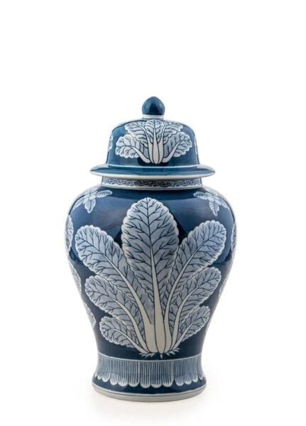 The Mia Dekoratif Kapaklı Küp 20x20x38 cm