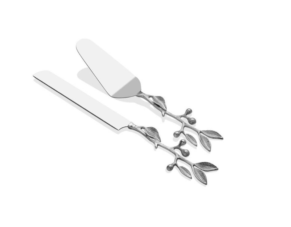 Lamedore Payne 2'li Kek Servis Seti Gümüş Renk