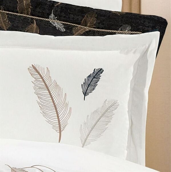 Nazik Home Linda Çeyiz Seti 11 Parça Lacivert Çift Kişilik