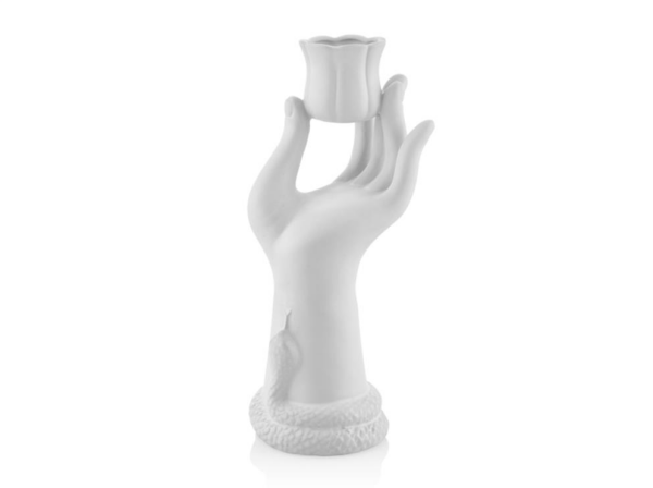 Lamedore Olina Beyaz El Dekoratif 10 x 8.2 x 20 Cm