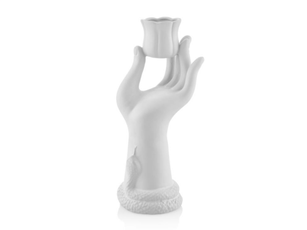 Lamedore Olina Beyaz El Dekoratif 10 x 8.2 x 20 Cm