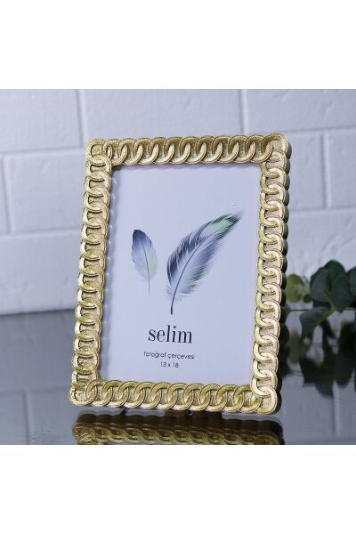 Selim Dekor Ring 13x18 Çerçeve Altın