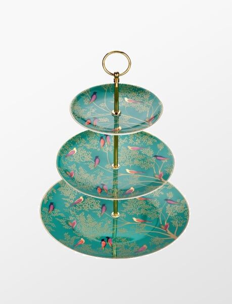 Portmeirion Chelsea 3 Katlı Kek Stand Sara Miller