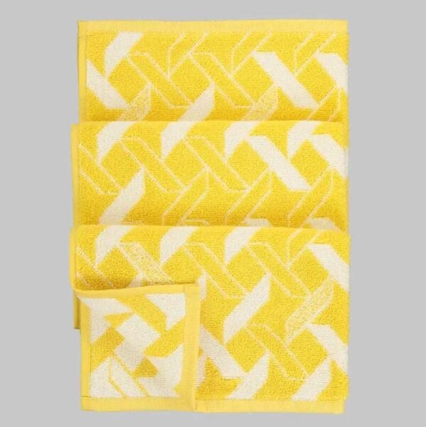 Sarev Maura Havlu Sarı 50x90